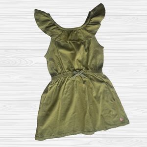 Army Green Cotton Dress